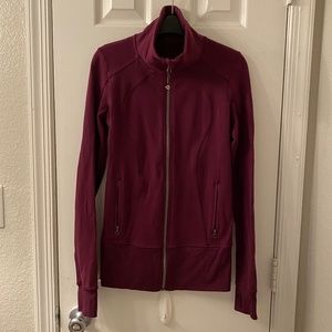 Sz 4 Lululemon Jacket - Maroon